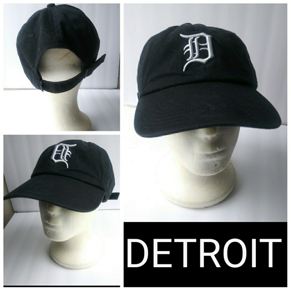 DETROIT BASEBALL CAP - BLUE & WHITE - Picture 5 of 5